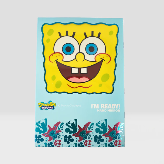 SpongeBob "I'm Ready" Hand Mirror