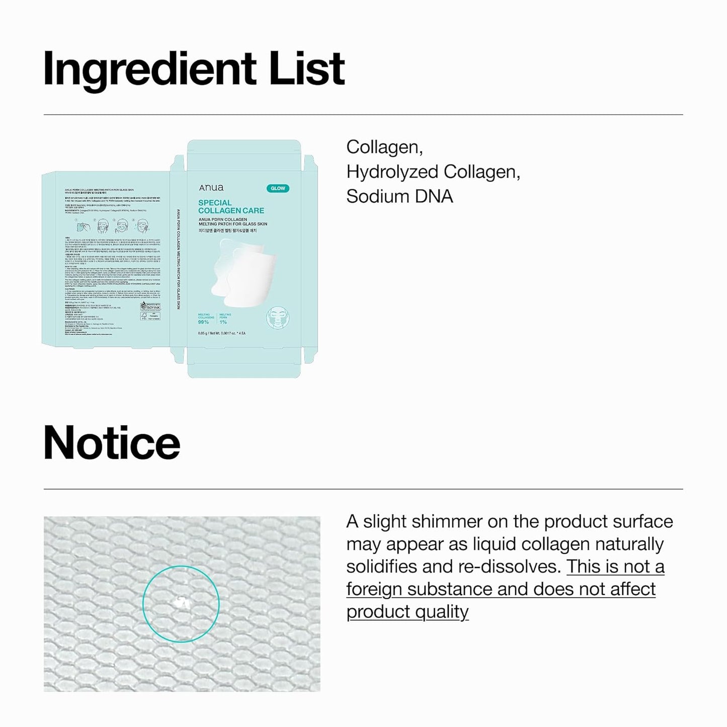Salmon DNA PDRN Collagen Melting Patch for Glass Skin, Smile Line Patches, Wrinkle Patches, Melting Thin Collagen Patch, Firming for Fine Lines, Glow, Korean Skincare, 2 Pairs X 4EA, Patch Only