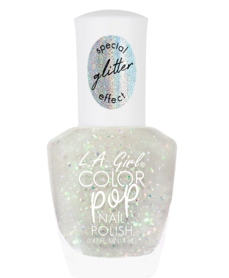 LA GIRL COLOR POP NAIL POLISH WITH DIAMOND POWDER