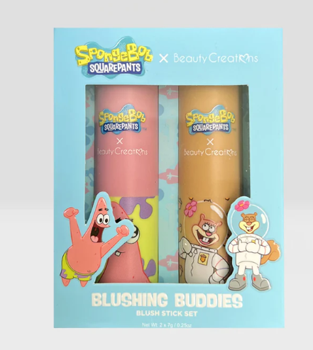 SpongeBob "Blushing Buddies" Blush Stick Set