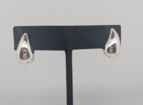 WHITE GOLD PLATED EARRINGS