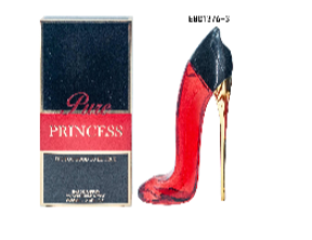 PRINCESS BLACK/RED HIGH HEEL PERFUME Copy