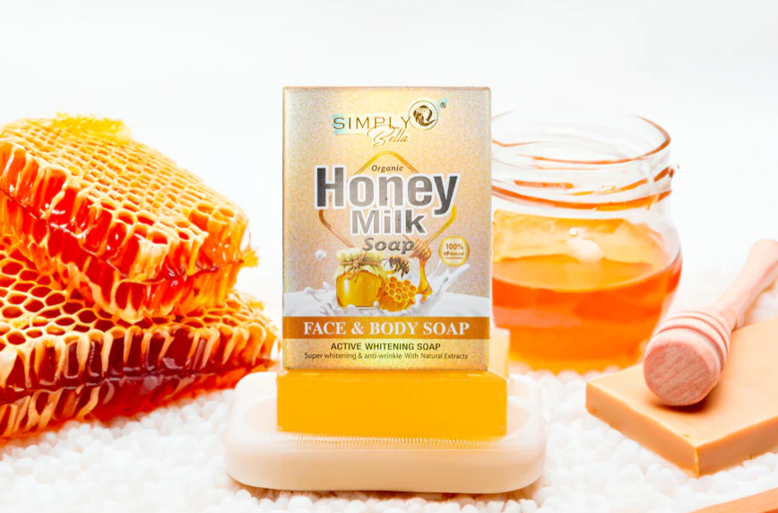 SIMPLY BELLA ALL IN ONE EXFOLIATING BAR SOAP & LUXURY BEAUTY SOAP