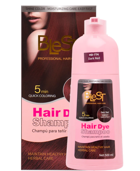 BLEST PROFESSIONAL HAIR DYE SHAMPOO