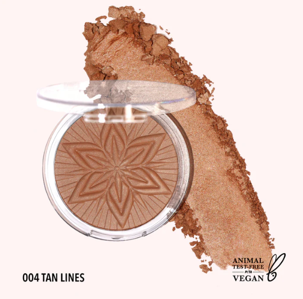 SUN GLOW FACE & BODY BRONZER (004 TAN LINES)