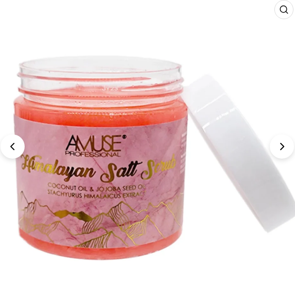 Amuse - Himalayan Salt Scrub | Coconut Oil and Jojoba Seed Oil