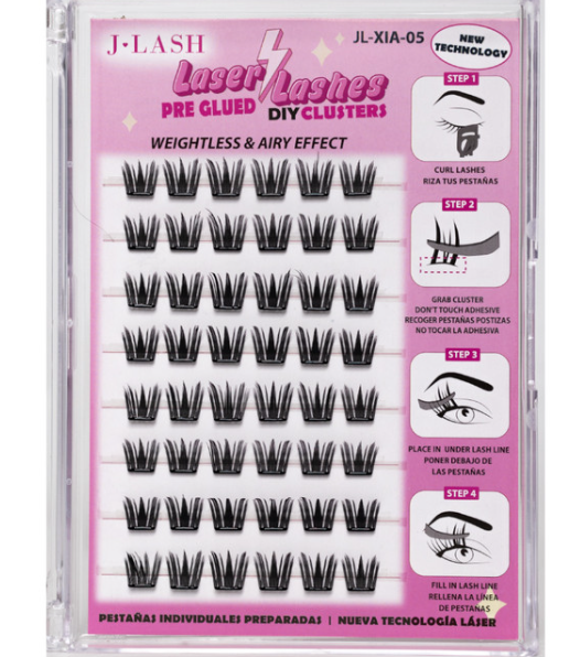 J LASH LASER LASHES (PRE-GLUED)