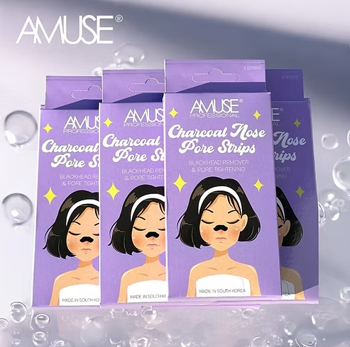 AMUSE CHARCOAL NOSE PORE STRIPS