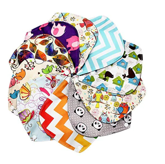 Washable Bamboo Charcoal Sanitary Pads - Eco-Friendly