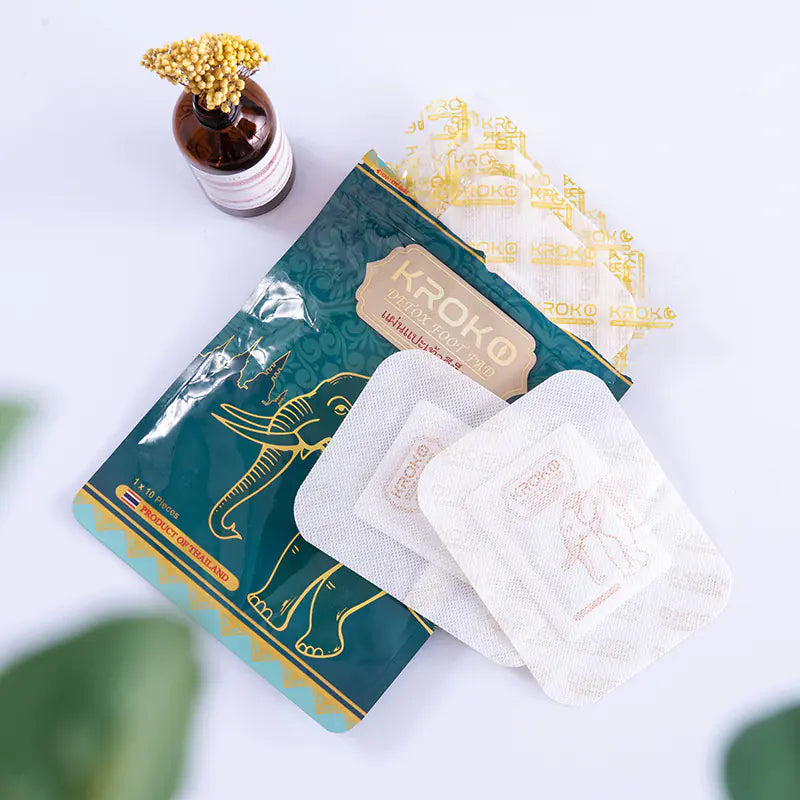 Elephant Foot Patches for Detox and Sleep Support