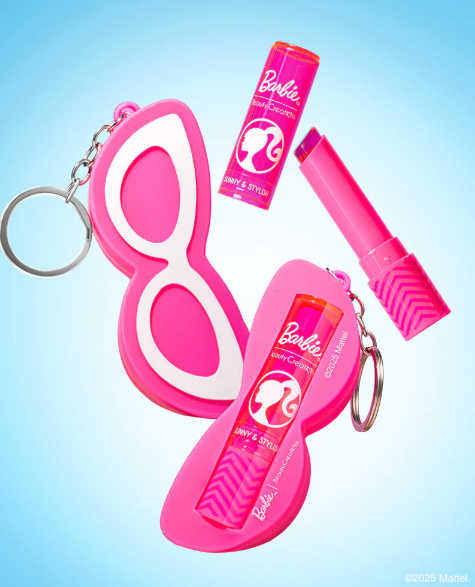 BARBIE "SUNNY & STYLISH" PH LIP JELLY LIPSTICK KEYCHAIN