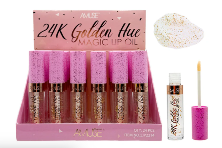 AMUSE 24K GOLDEN HUE MAGIC LIP OIL