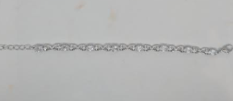WHITE GOLD PLATED BRACELETS