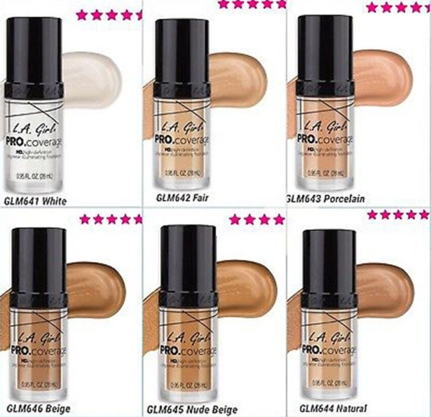 LA GIRL PRO COVERAGE ILLUMINATING FOUNDATION