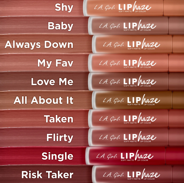 LA GIRL LIP HAZE SOFT MATTE LIP COLOR