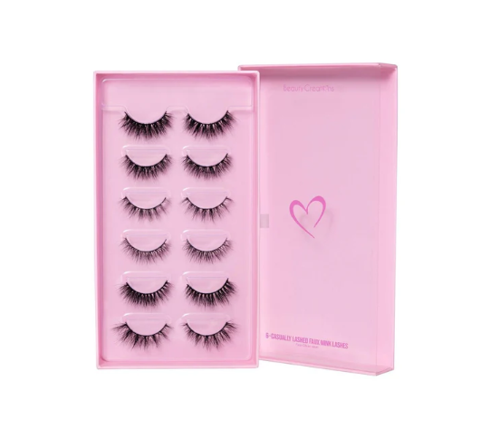 BEAUTY CREATIONS CASUALLY LASHED FAUX MINK LASH SET