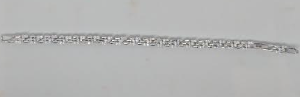 WHITE GOLD PLATED BRACELETS