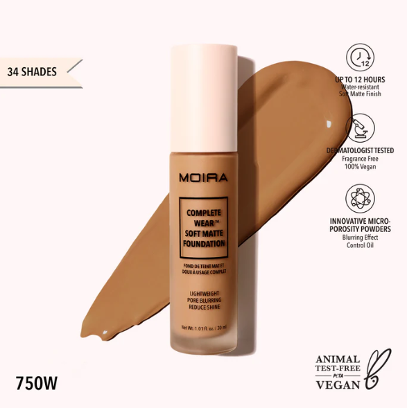 MOIRA COMPLETE WEAR SOFT MATTE FOUNDATION