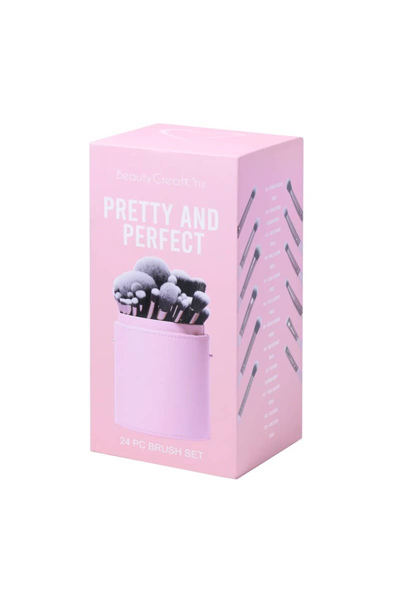 Beauty Creations BS-PP Pretty n Perfect 24pc Brush Set - 6