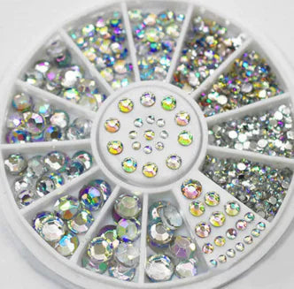 Wholesale Nail Art Supplies - Round Colorful Sequins