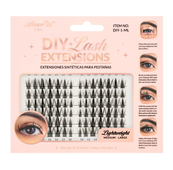 DIY LASHES EXTENSIONS