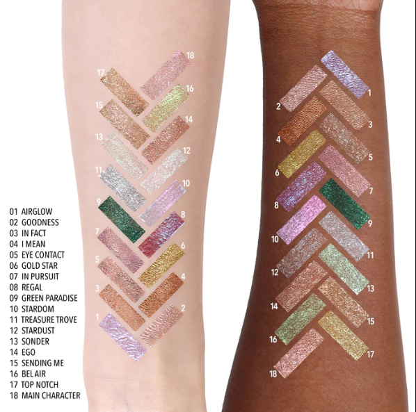 DIAMOND DAZE LIQUID SHADOW (001 AIRGLOW)