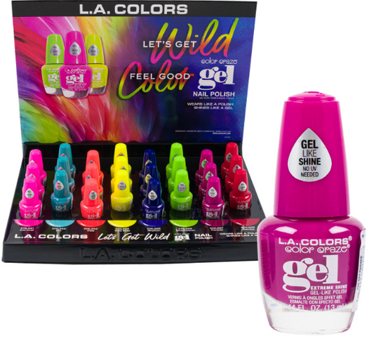 LET'S GET WILD COLOR NAIL POLISH