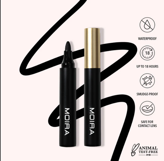 MOIRA  JUMBO MARKER LIQUID LINER (001, BLACK) JML001
