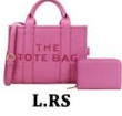 TOTE HANDBAG SET 2 PCS STYLE #DS-9116A SMALL SIZE