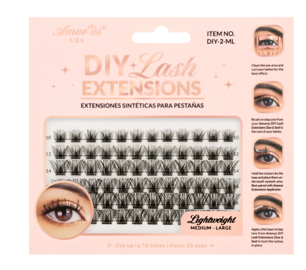 DIY LASHES EXTENSIONS