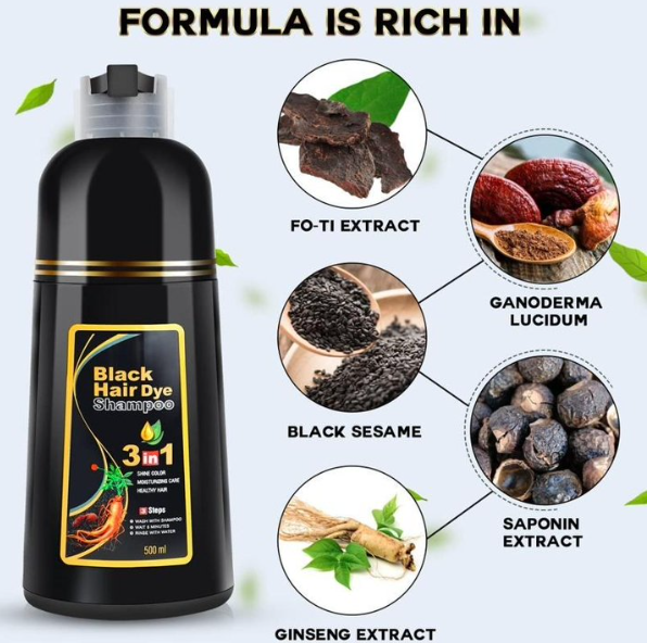 MEIDU 3 in 1 HAIR DYE SHAMPOO