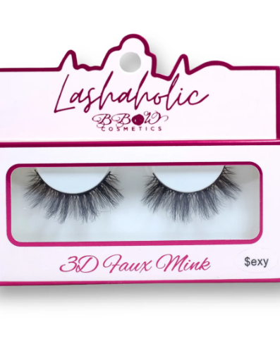 LASHAHOLIC 3D FAUX MINK LASHES-$EXY