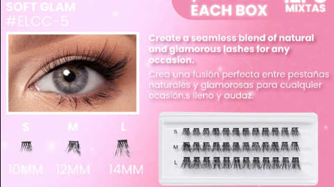 CASUALLY LASH CLUSTERS