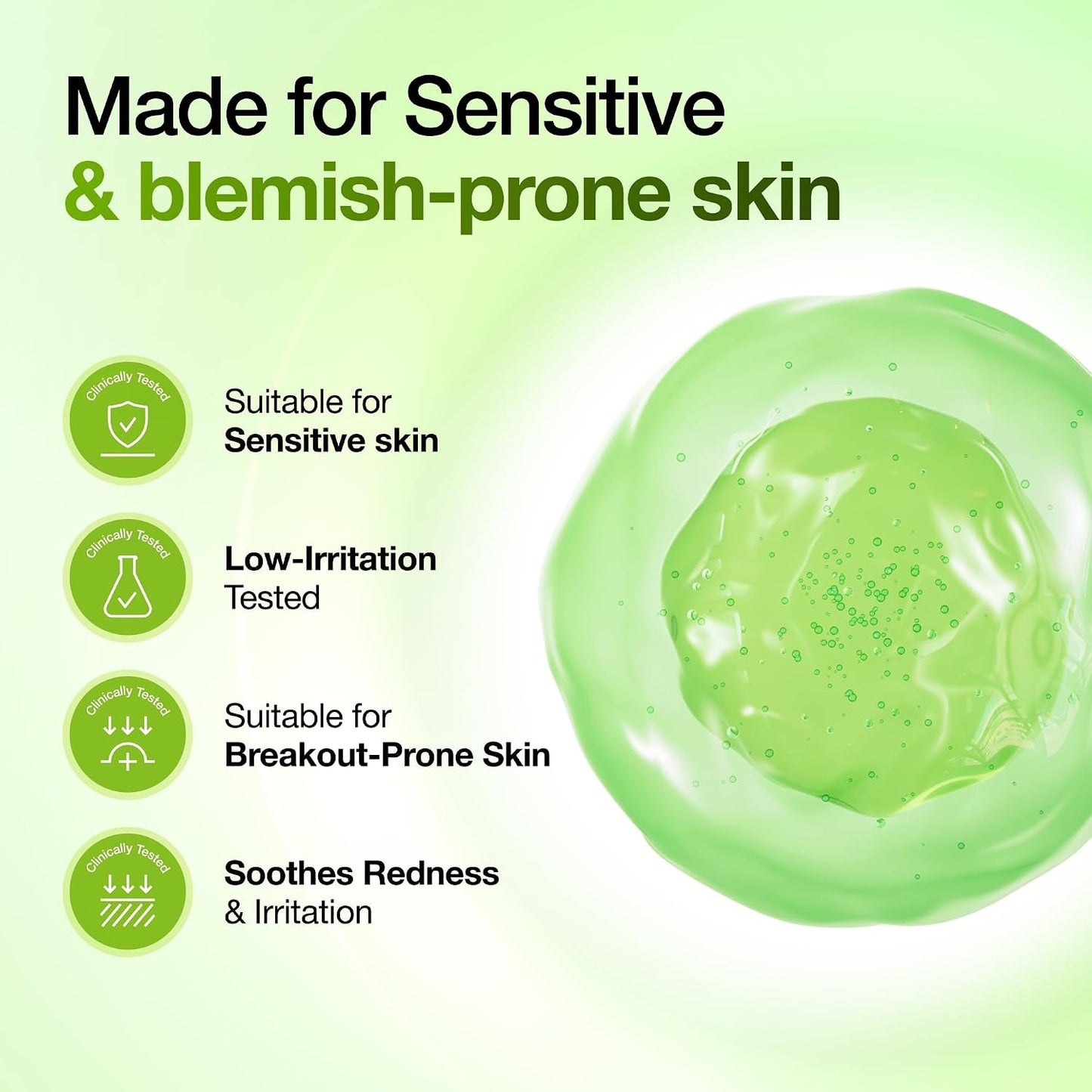Azelaic Acid 10 Hyaluron Redness Soothing Serum, Facial Serum for Blemish-Prone & Oily-Prone Skin, Lightweight & Hydrating Blemish Care, Hyaluronic Acid, Korean Skincare, 1.01 Fl Oz.