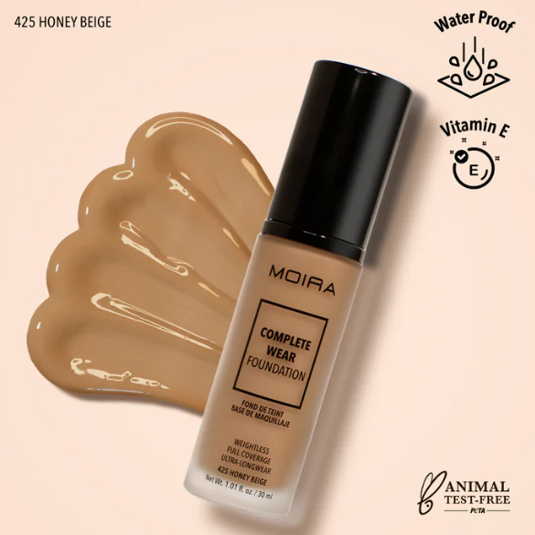 MOIRA LIQUID COMPLETE WEAR FOUNDATION