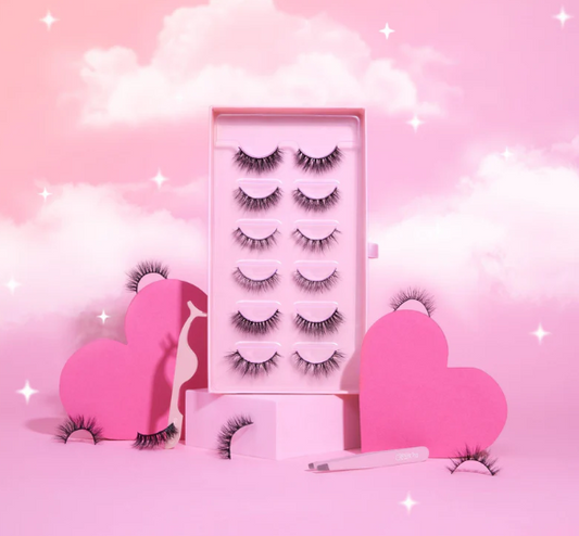 BEAUTY CREATIONS CASUALLY LASHED FAUX MINK LASH SET