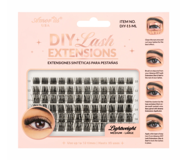 DIY LASHES EXTENSIONS