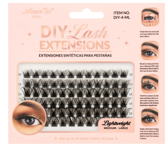 DIY LASHES EXTENSIONS