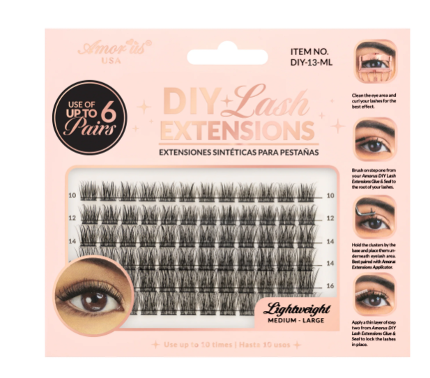 DIY LASHES EXTENSIONS