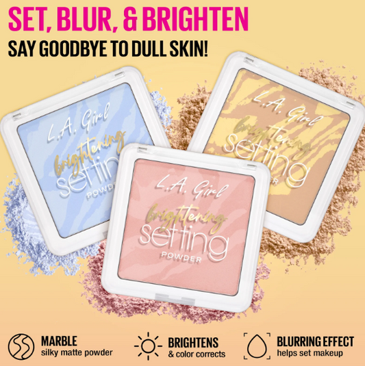 LA GIRL BRIGHTENING SETTING POWDER  GPS168