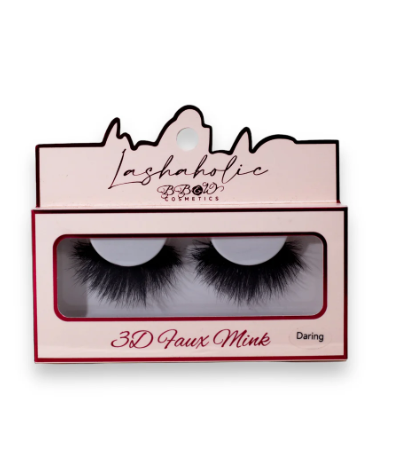 LASHAHOLIC 3D FAUX MINK LASHES-DARING