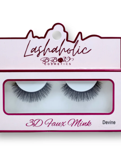 LASHAHOLIC 3D FAUX MINK LASHES-DEVINE