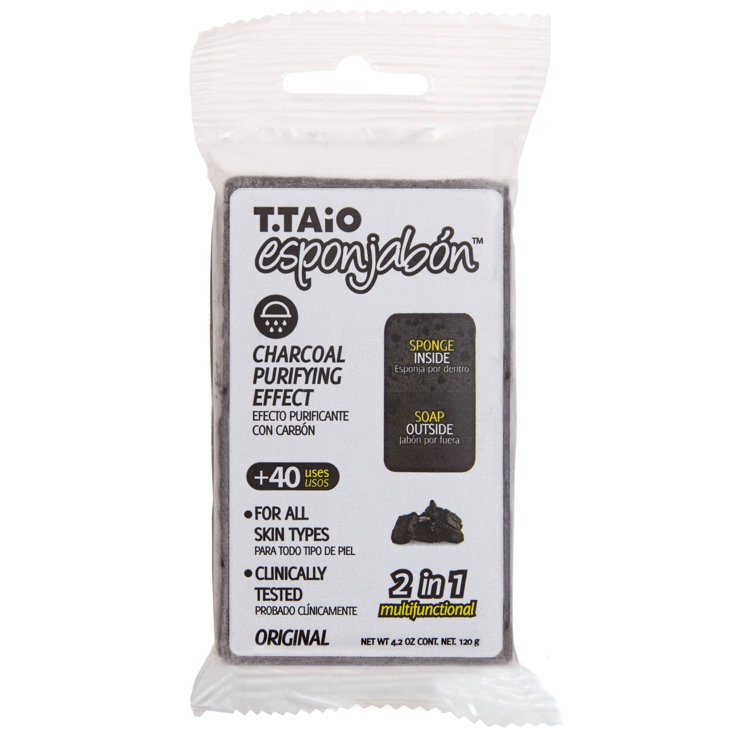 EsponJabon Charcoal, Purifying Effect