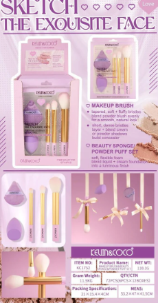 KEVIN & COCO BRUSH SET