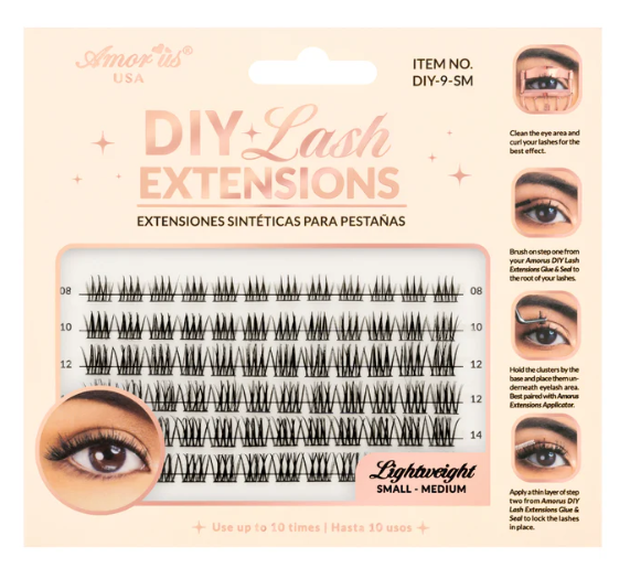 DIY LASHES EXTENSIONS