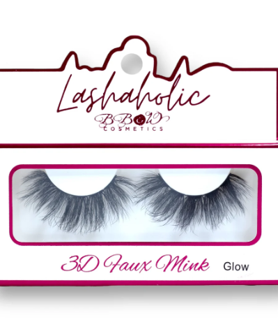 LASHAHOLIC 3D FAUX MINK LASHES-GLOW