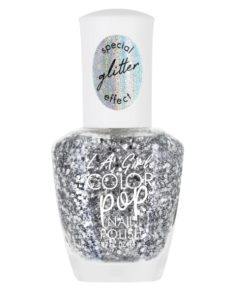 LA GIRL COLOR POP NAIL POLISH WITH DIAMOND POWDER