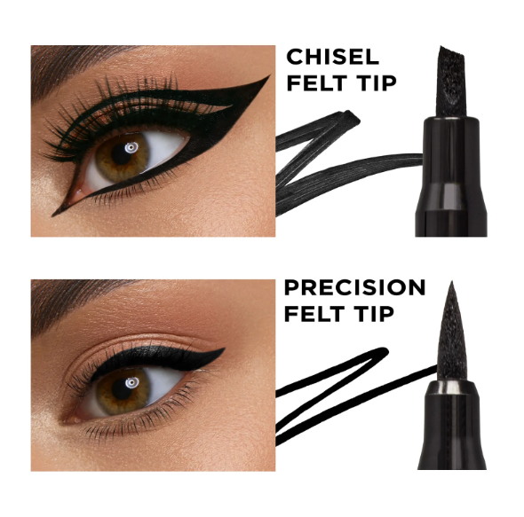 LA GIRL LINE + WING IT DUAL ENDED LIQUID EYELINER  G97928
