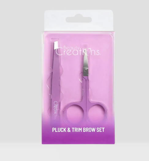 BEAUTY CREATIONS PLUCK & TRIM BROW SET