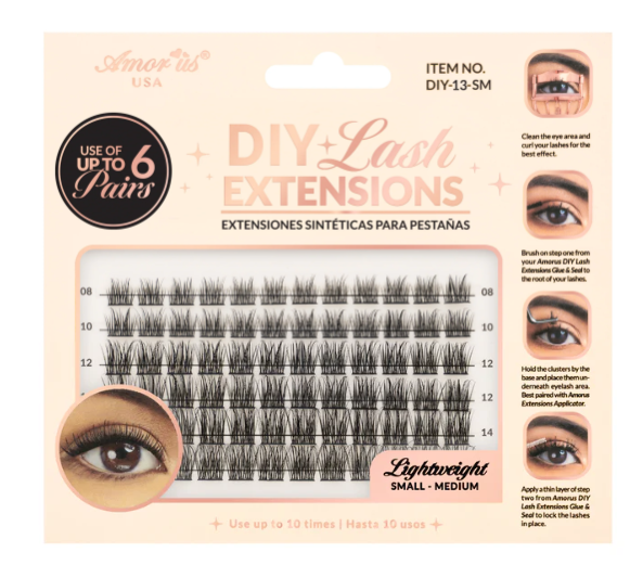 DIY LASHES EXTENSIONS